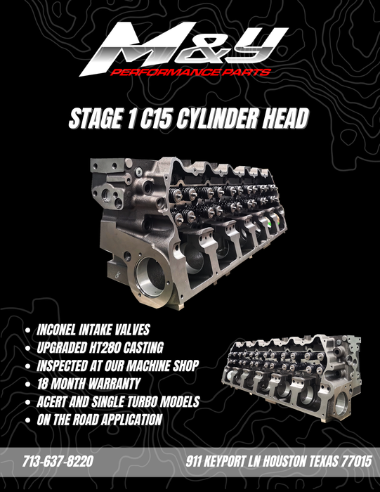Caterpillar C15 Stage 1  Cylinder Head |M2239250